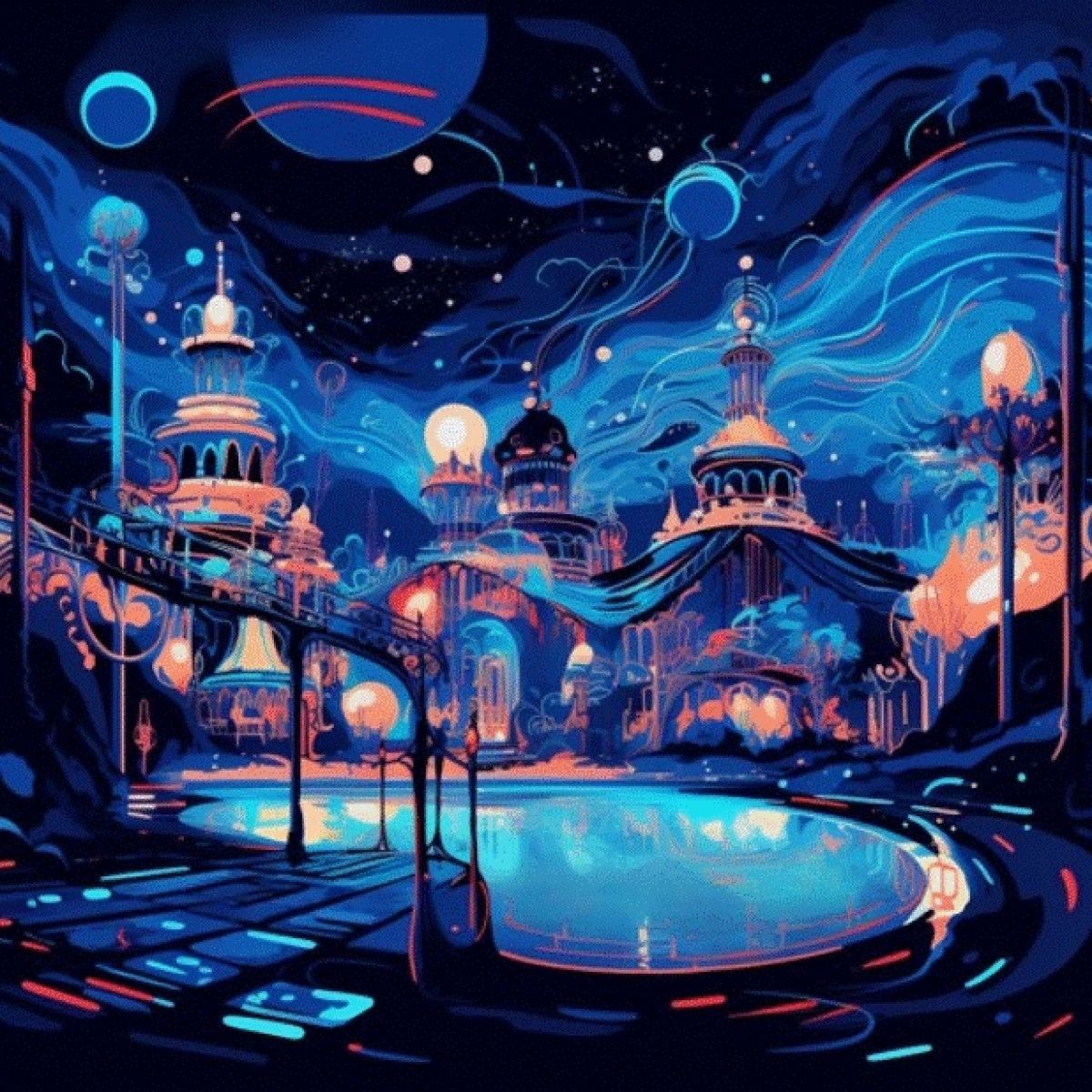 Various - Amusement Park After Midnight | Ghost To Host Records (GTRH06BLUE) - main