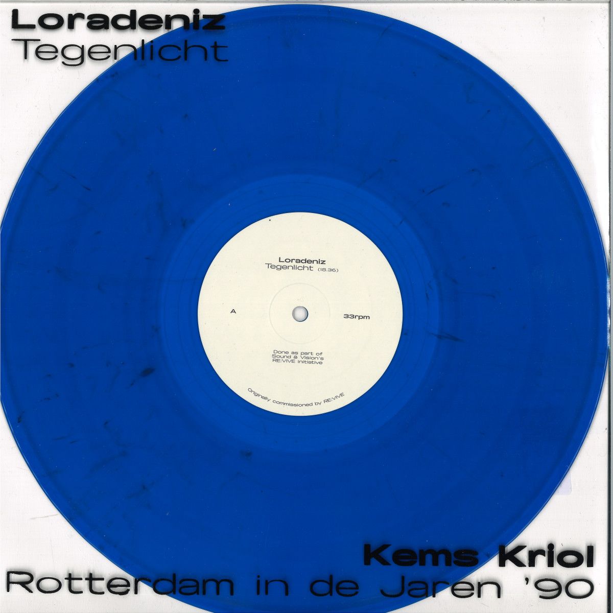 Loradeniz  &  Kems Kriol - Tegenlicht / Rotterdam in de Jaren 90 LP | Nous klaer Audio (OEMOEMENOE9) - main