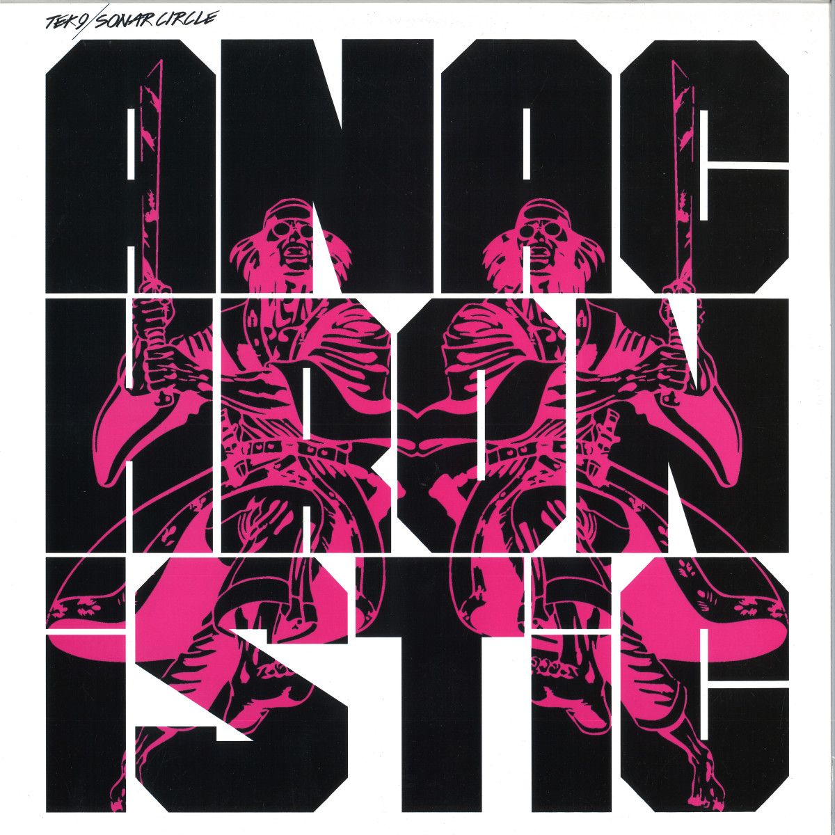 Tek 9 & Sonar Circle - Anachronistic 2x12" | AKO Beatz (AKOBLP004) - main Tek 9 & Sonar Circle - Anachronistic 2x12" | AKO Beatz (AKOBLP004) - main