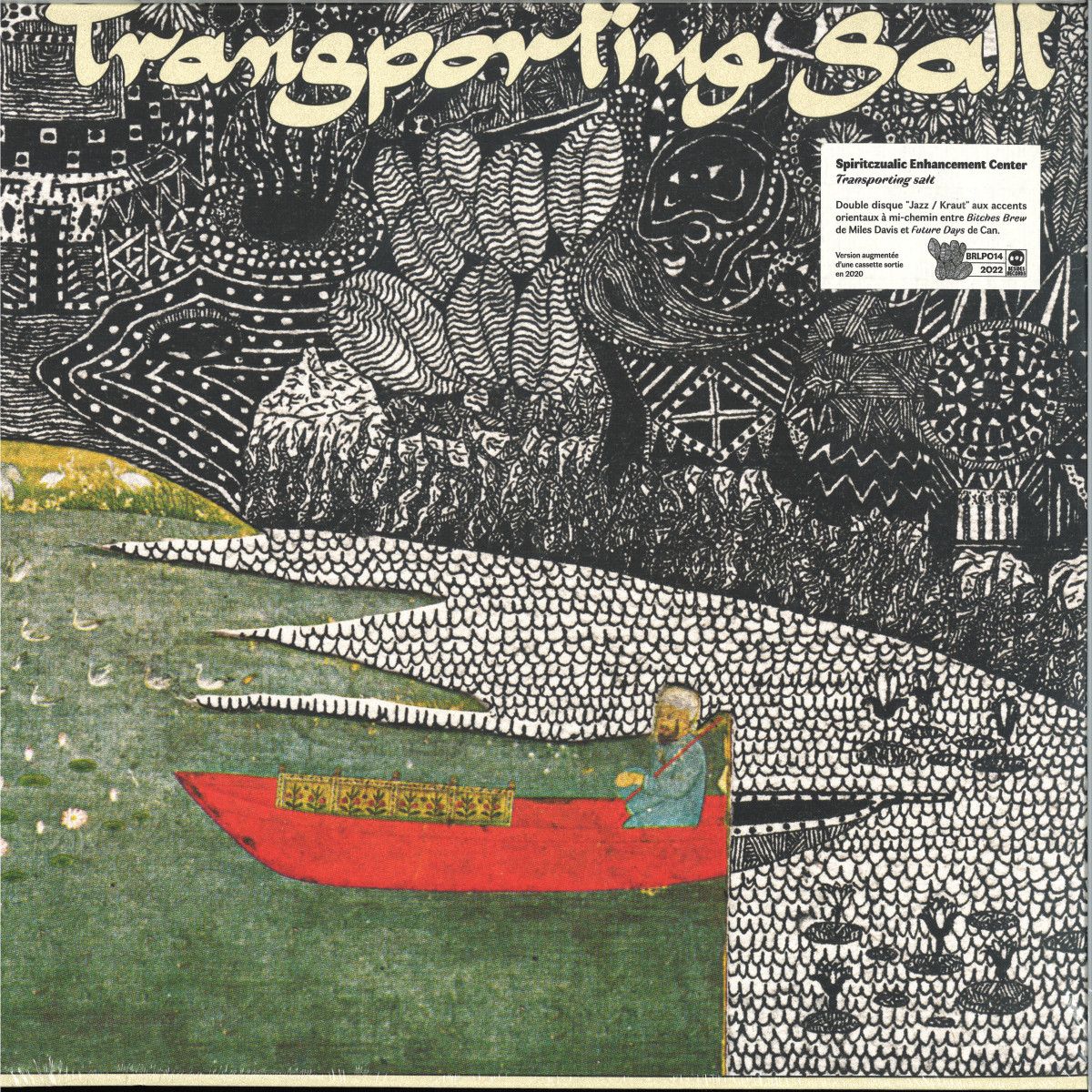 Spiritczualic Enhancement Center - Transporting Salt LP 2x12" | Besides Records (BRLP014) - main