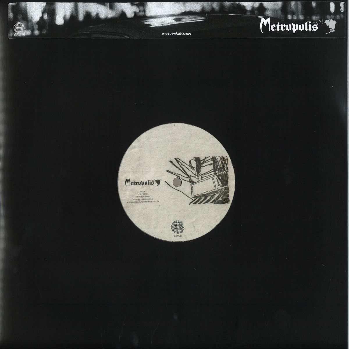 Nigelthreetimes - Metropolis N  LP | Astral Black Records (AST046) - main
