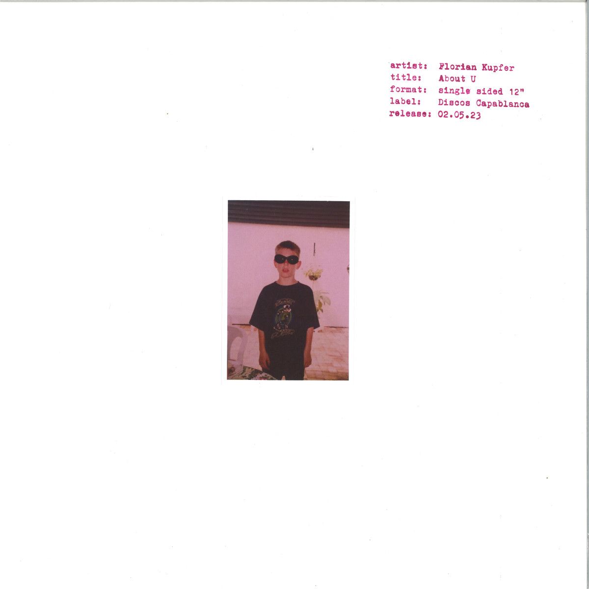 Florian Kupfer - About U | Discos Capablanca (02.05.23) - main