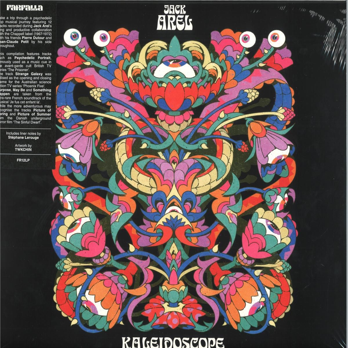 JACK AREL - KALEIDOSCOPE LP | Farfalla Records (FR12LP) - main