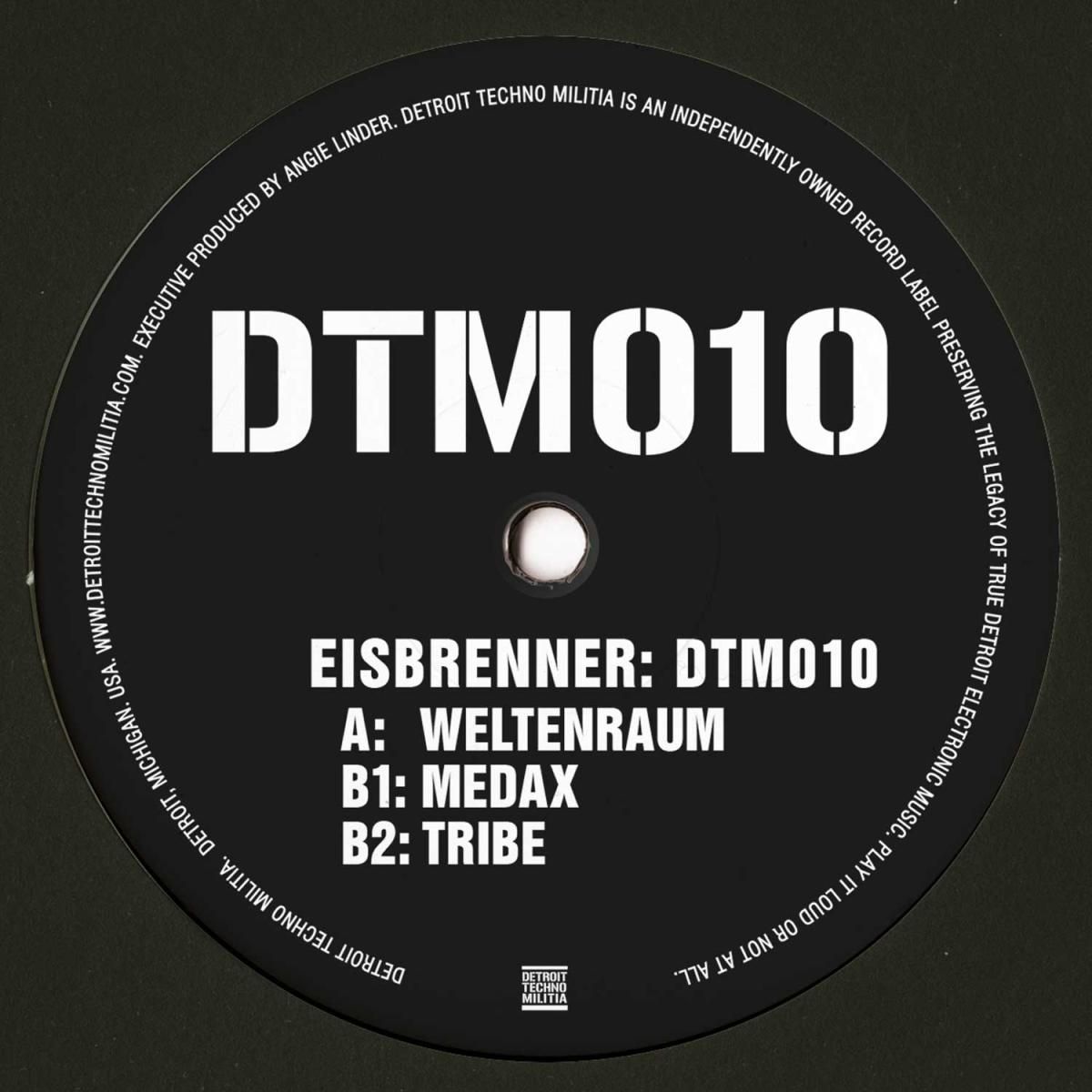 EISBRENNER - DTM010 LP | DETROIT TECHNO MILITIA (DTM010) EISBRENNER - DTM010 LP | DETROIT TECHNO MILITIA (DTM010)