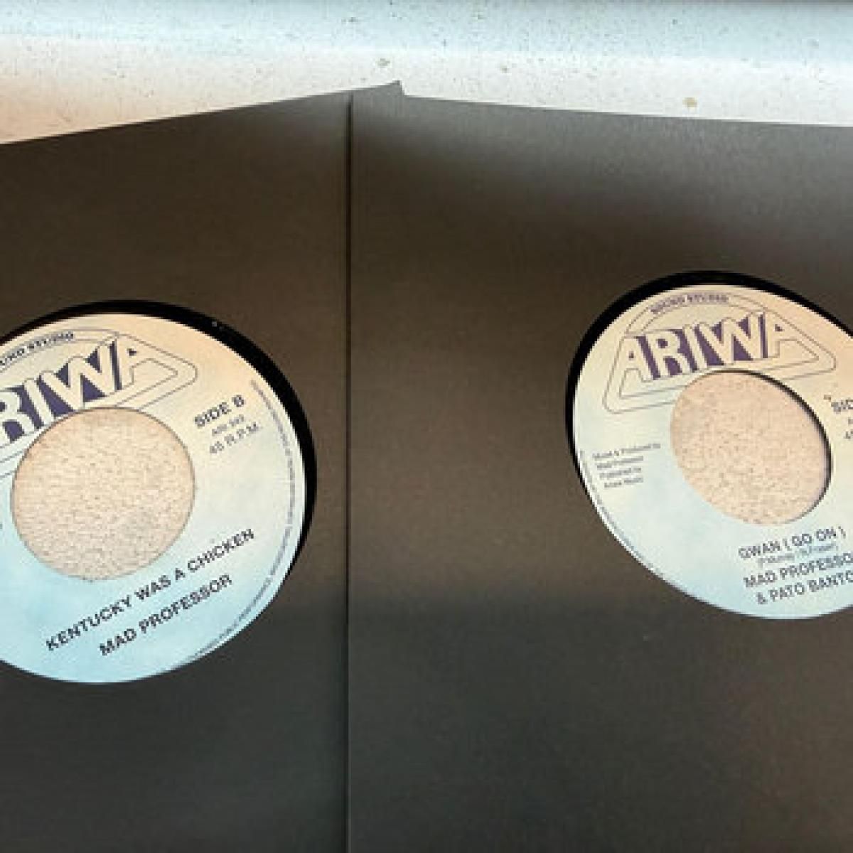 Mad Professor  &  Pato Banton - Gwan (Go On ) / Kentucky was a Chicken (7") | Ariwa Sounds (ARI343)