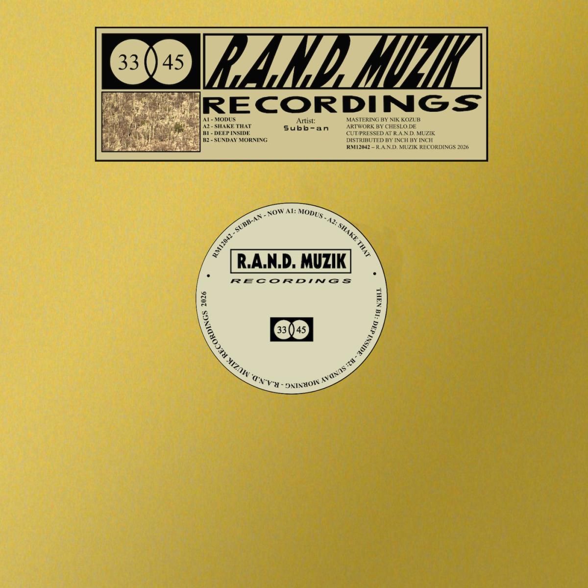 Subb-an - RM12042 | R.A.N.D. Muzik Recordings (RM12042) - main Subb-an - RM12042 | R.A.N.D. Muzik Recordings (RM12042) - main