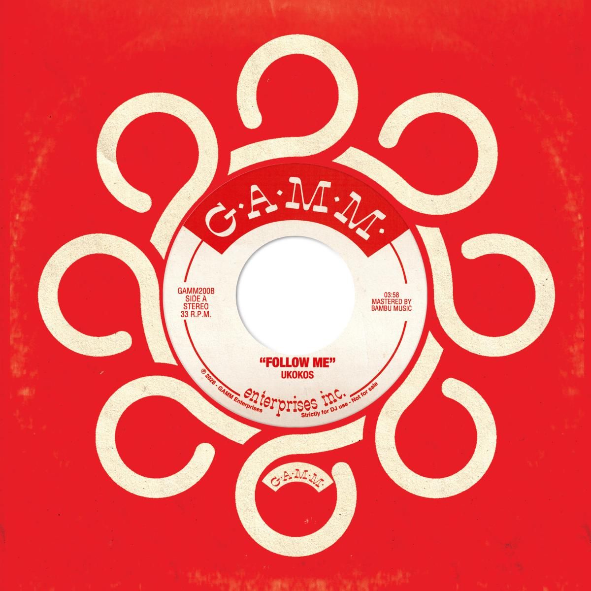 UKOKOS  &  KAMPINOS - FOLLOW ME | GAMM Recordings (GAMM200B)