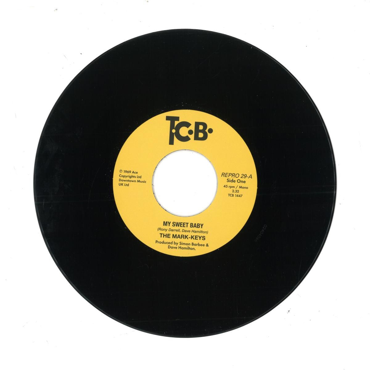 The Mark-Keys - My Sweet Baby/Heavenly Thing (7") | Kent Records (REPRO29)