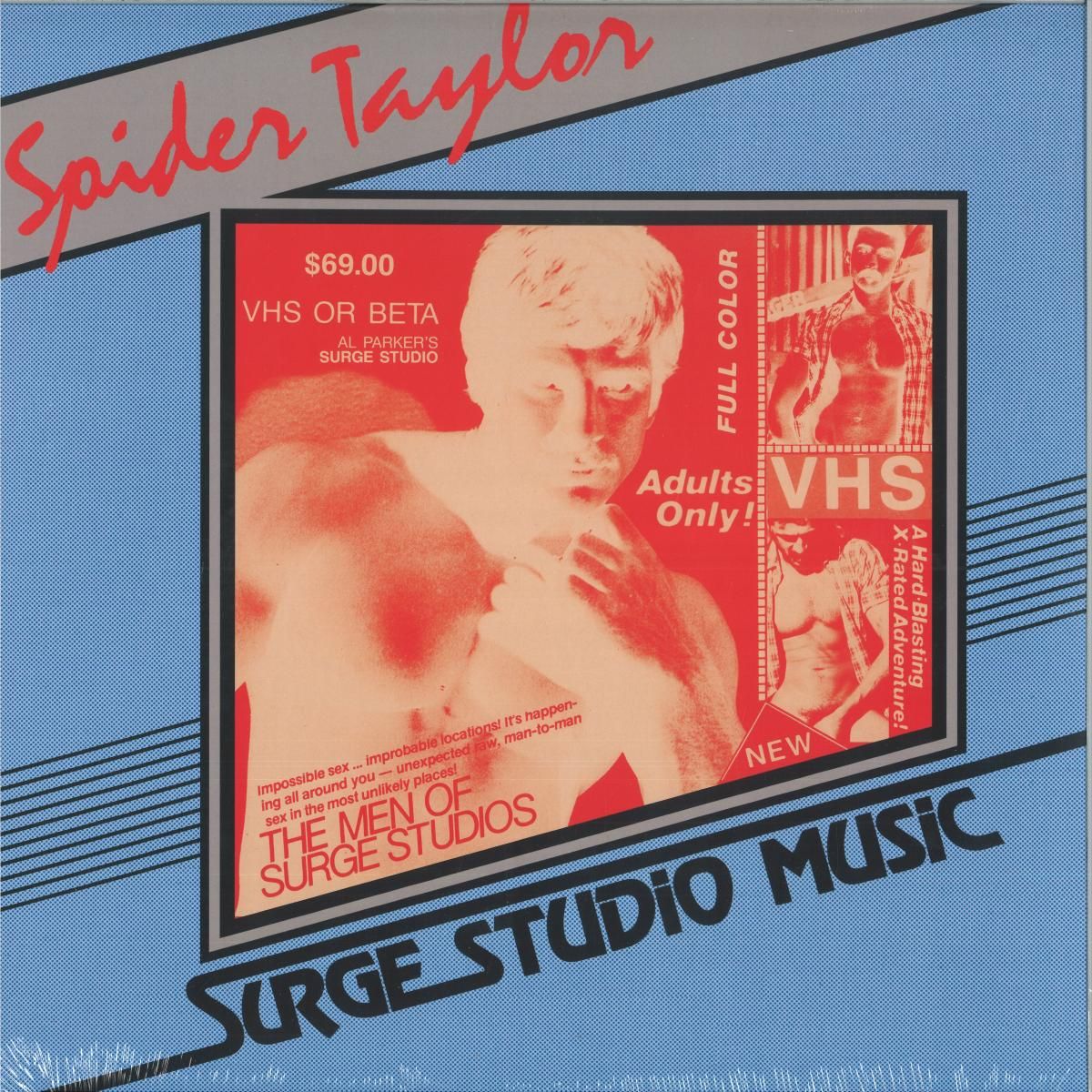 Spider Taylor - Surge Studio Music  LP | Dark Entries (DE-337)