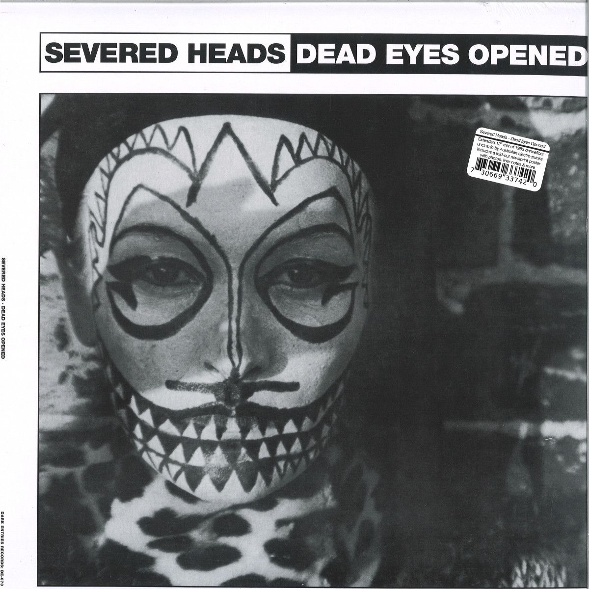 Severed Heads - Dead Eyes Opened EP | Dark Entries (DE-070)