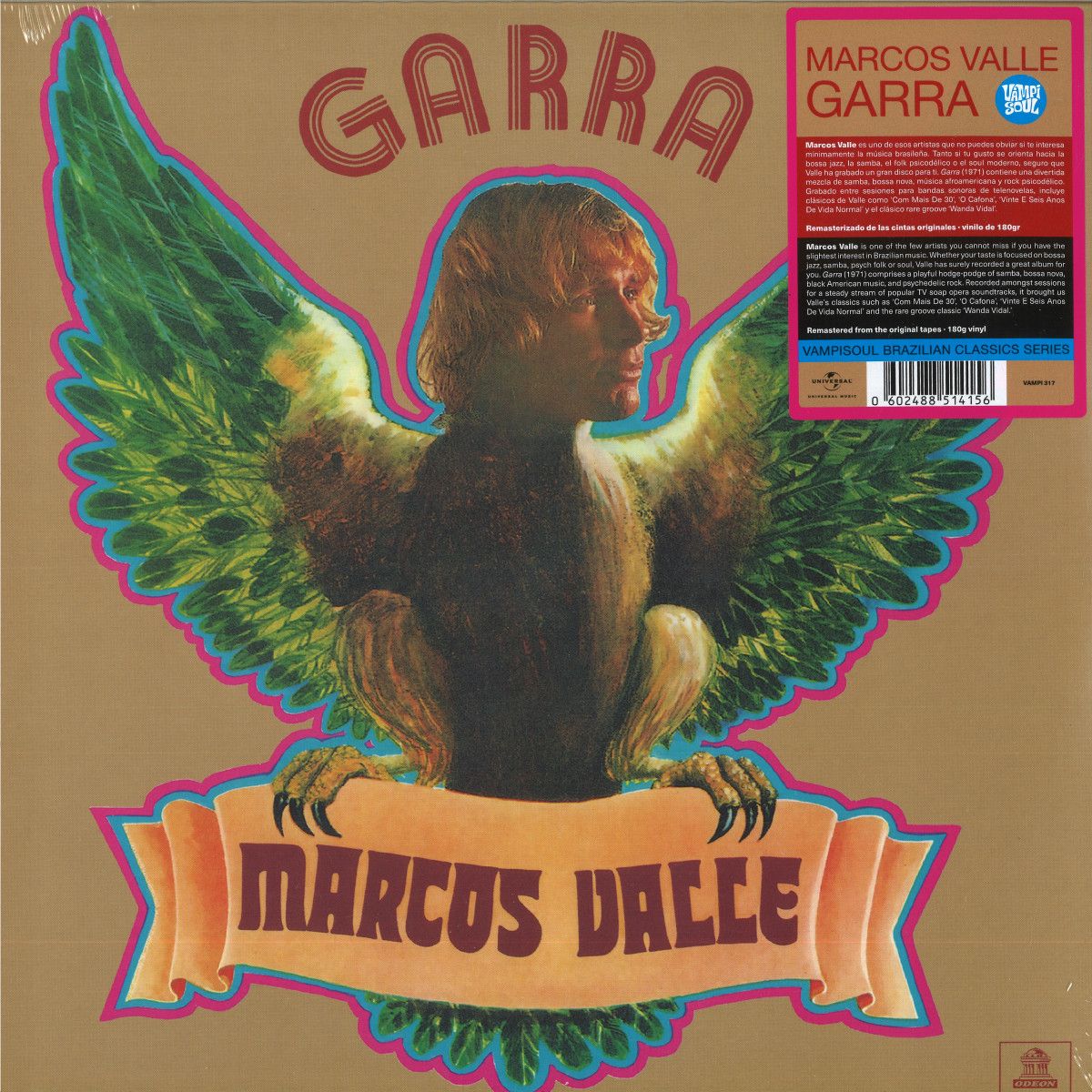 MARCOS VALLE - GARRA | Vampisoul (VAMPI317) MARCOS VALLE - GARRA | Vampisoul (VAMPI317)