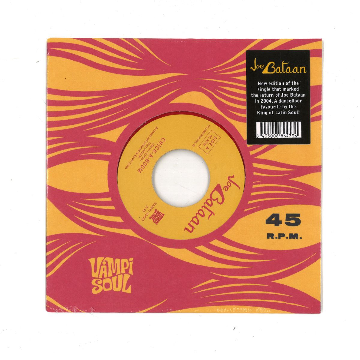 JOE BATAAN - Chick-A-Boom/Cycles Of You | Vampisoul (VAMPIC45003-02) JOE BATAAN - Chick-A-Boom/Cycles Of You | Vampisoul (VAMPIC45003-02)
