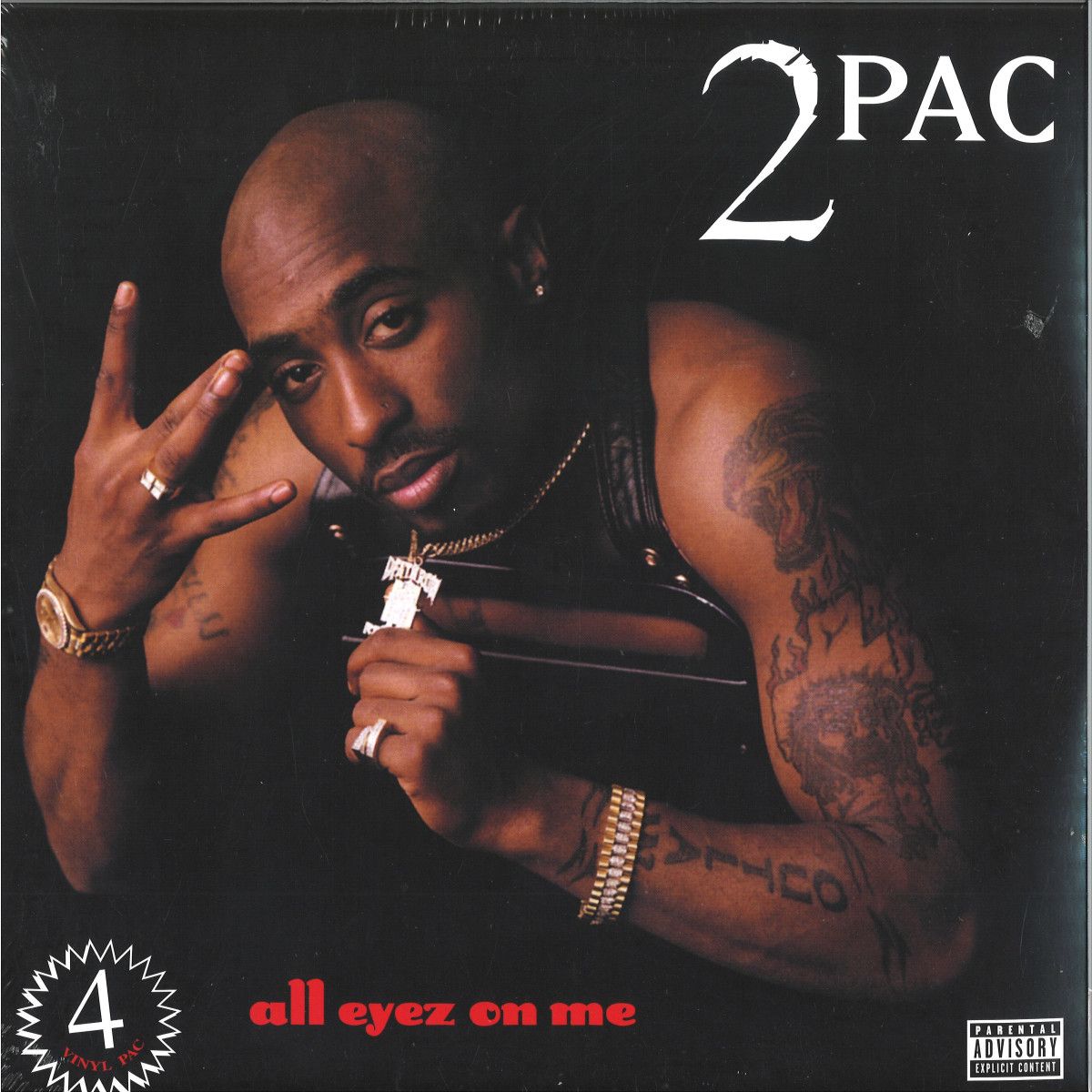 2Pac - All Eyez On Me LP 4x12" | UMC (PAC0001) - main