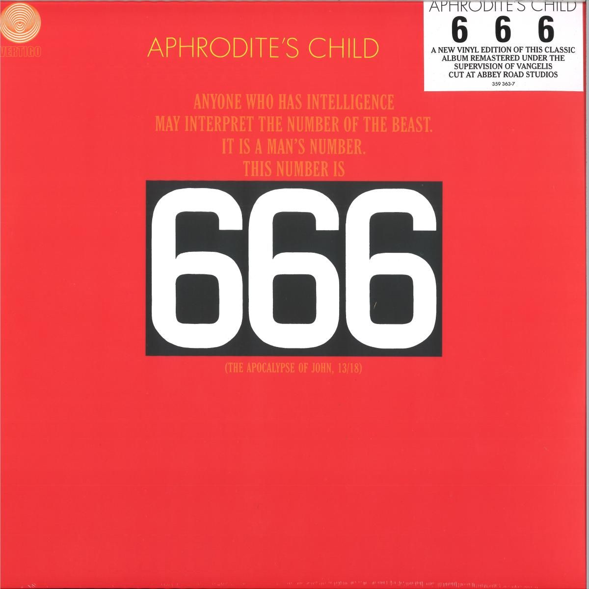 Aphrodite’s Child - 666 (The Apocalypse Of John) LP 2x12" | Mercury Studios (3593637) - main