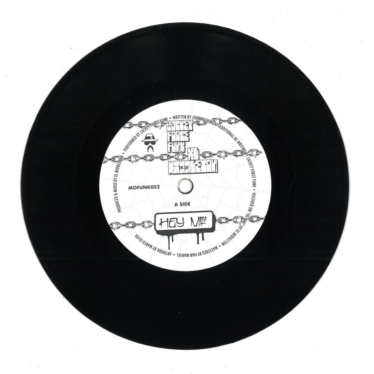 Zackey Force Funk  &  Xl Middleton - Hey MF / Phone Home | MoFunk Records (MOFUNK052) - main