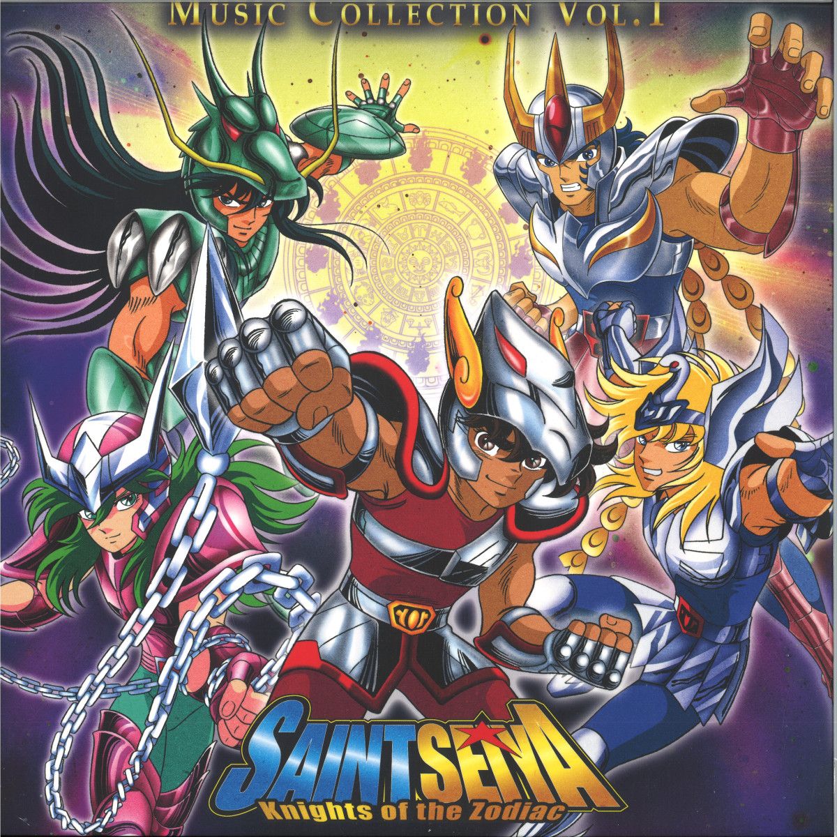 Seiji Yokoyama - Saint Seiya - Original Soundtrack (Volume 1) LP | Microids Records (DV12823) - main Seiji Yokoyama - Saint Seiya - Original Soundtrack (Volume 1) LP | Microids Records (DV12823) - main