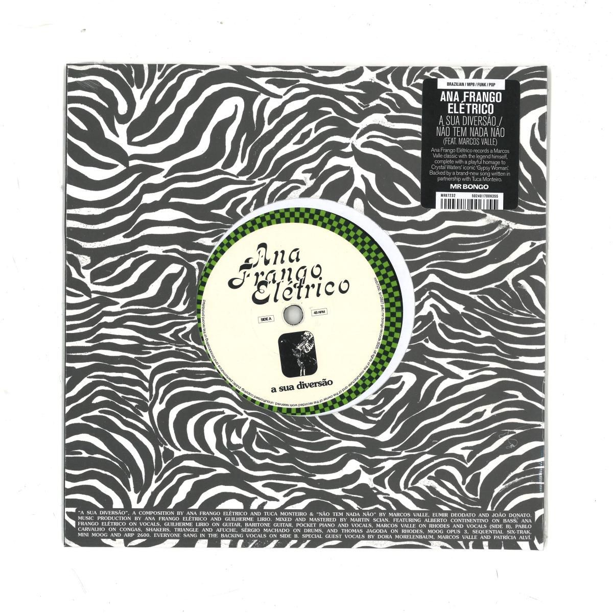 Ana Frango Elétrico - A Sua Diversão / Não Tem Nada Não | Mr Bongo (MRB7232) - main