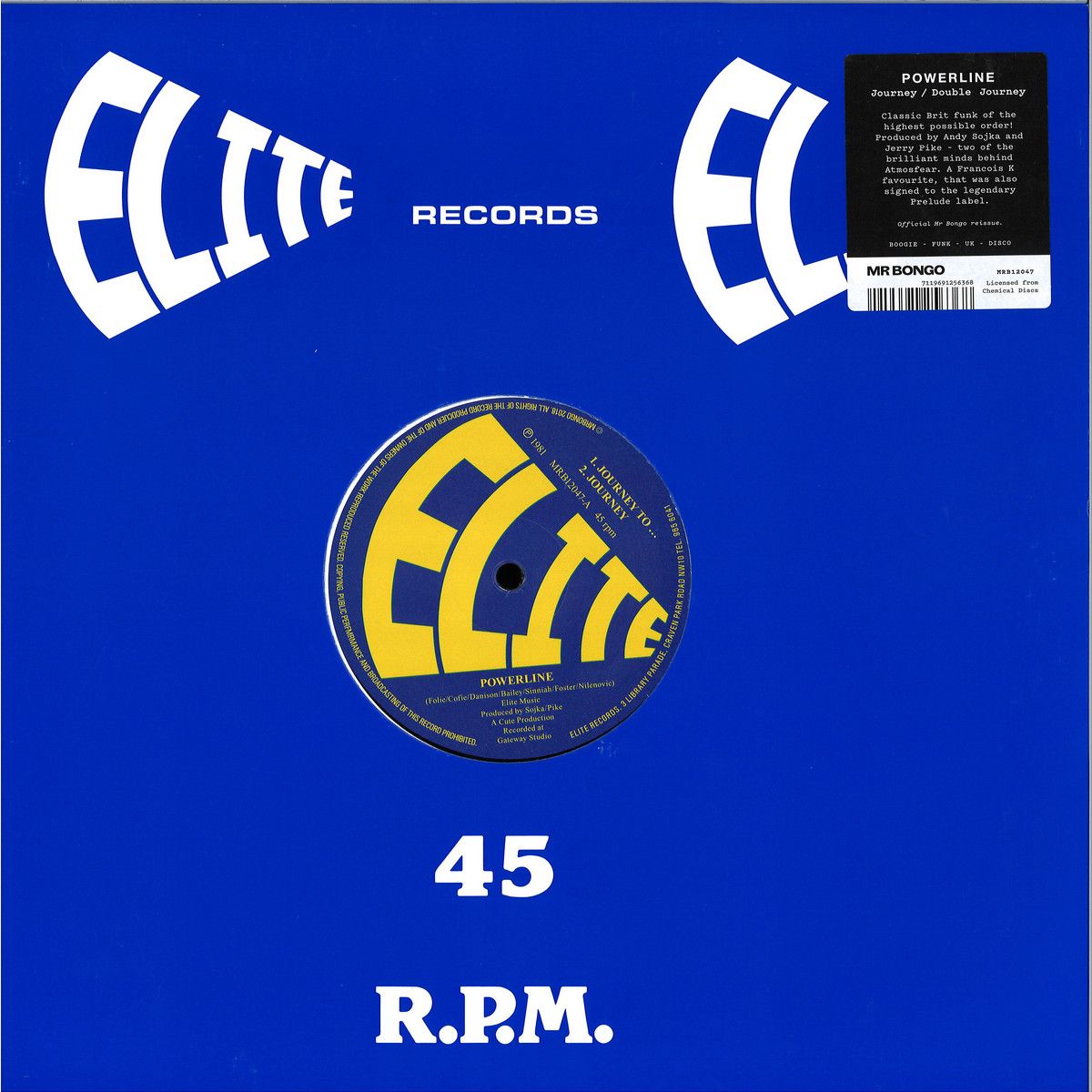 Powerline - Journey / Double Journey | Mr Bongo (MRB12047)