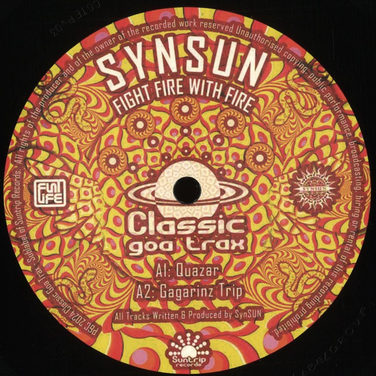 Synsun - Fight Fire With Fire | Classic Goa Tracks (CGTEPV03) Synsun - Fight Fire With Fire | Classic Goa Tracks (CGTEPV03)