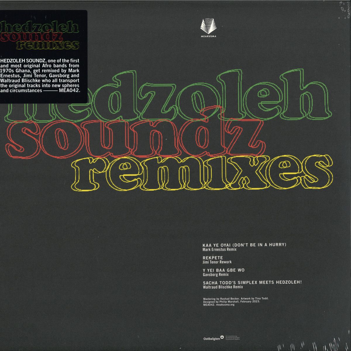 Various - HEDZOLEH SOUNDZ REMIXES | Meakusma (MEA042) - main Various - HEDZOLEH SOUNDZ REMIXES | Meakusma (MEA042) - main