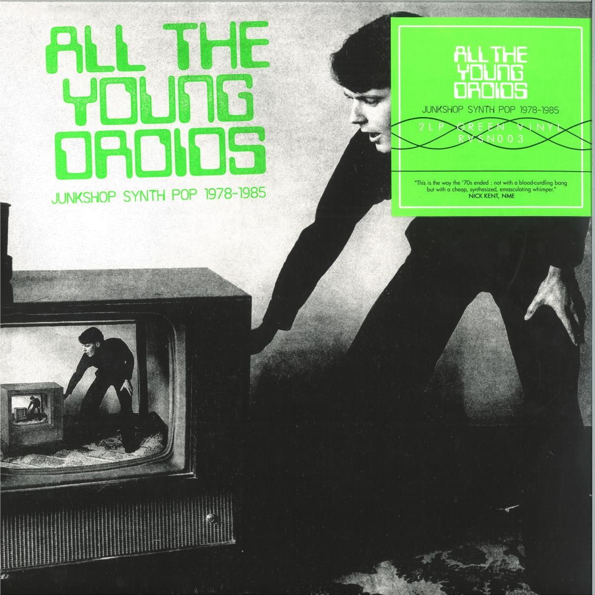 VARIOUS - ALL THE YOUNG DROIDS: JUNKSHOP SYNTH POP 1978-1985 (LP 2x12") | Night School Records (RVSN003G) - main