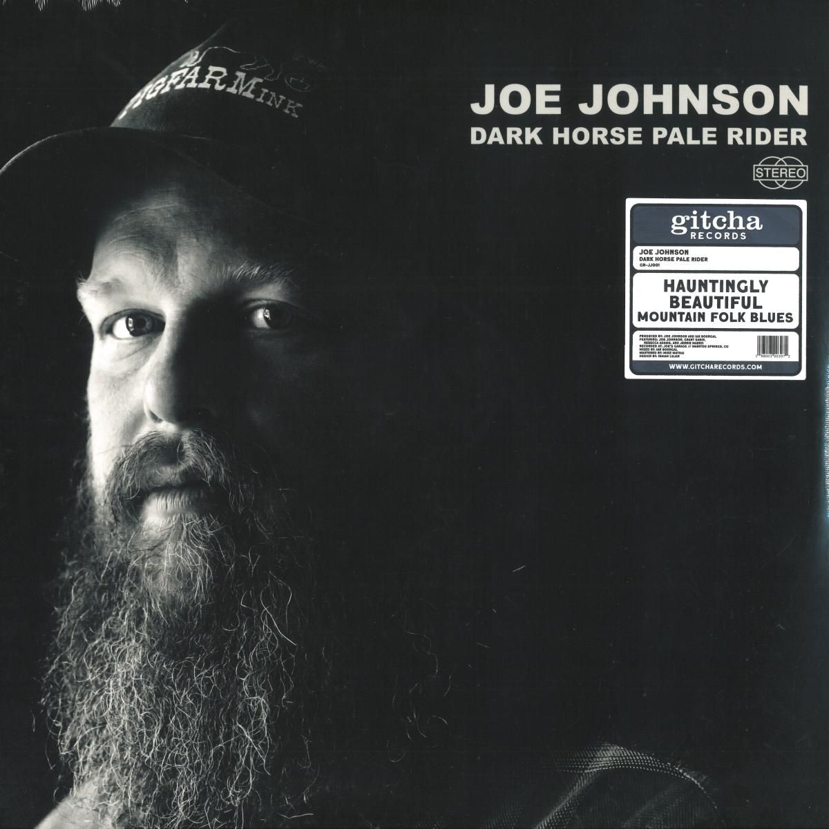 JOE JOHNSON - Dark Horse Pale Rider LP | Gitcha Records (0198003003972) - main