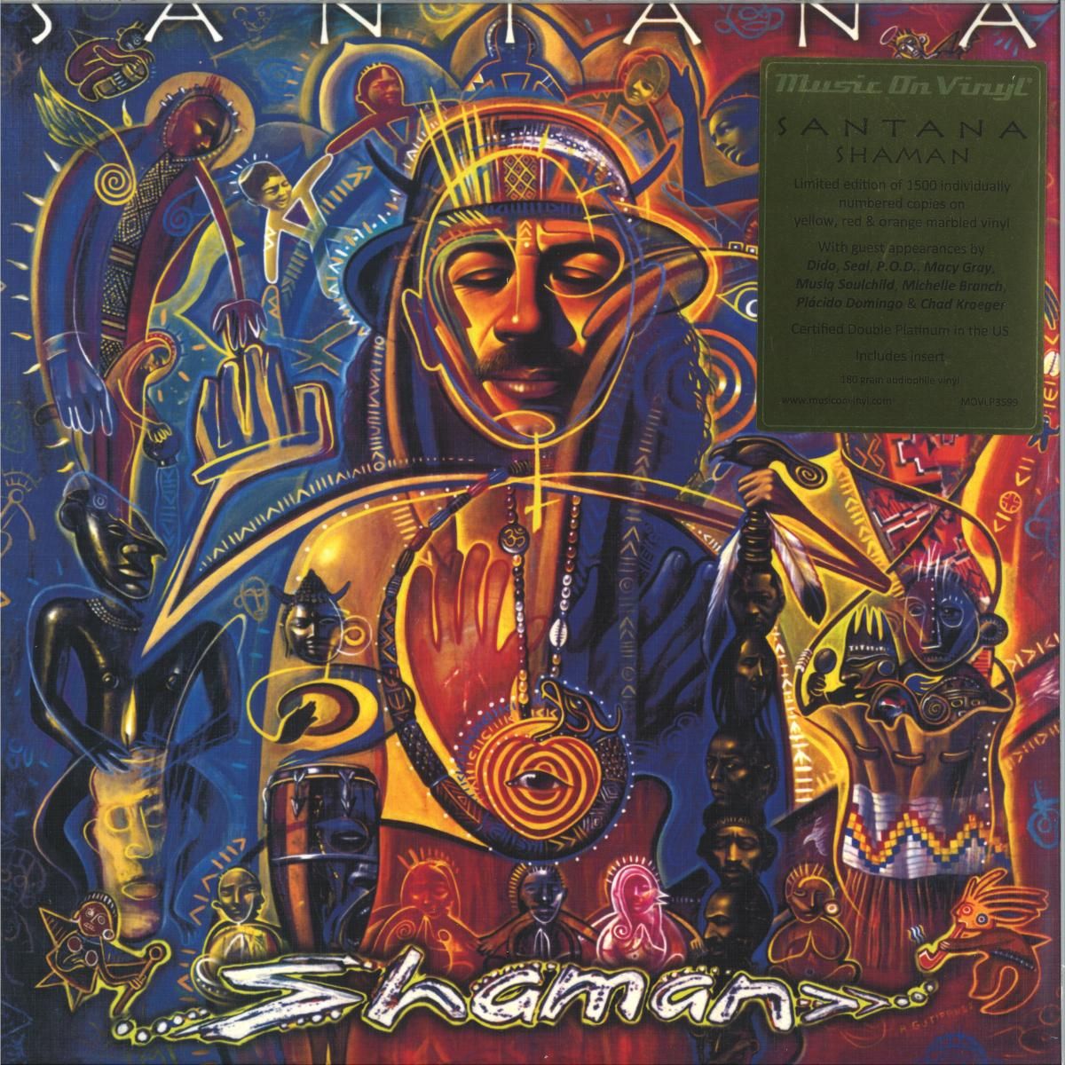 SANTANA - SHAMAN LP 2x12" | Music On Vinyl (MOVLP3599Y)