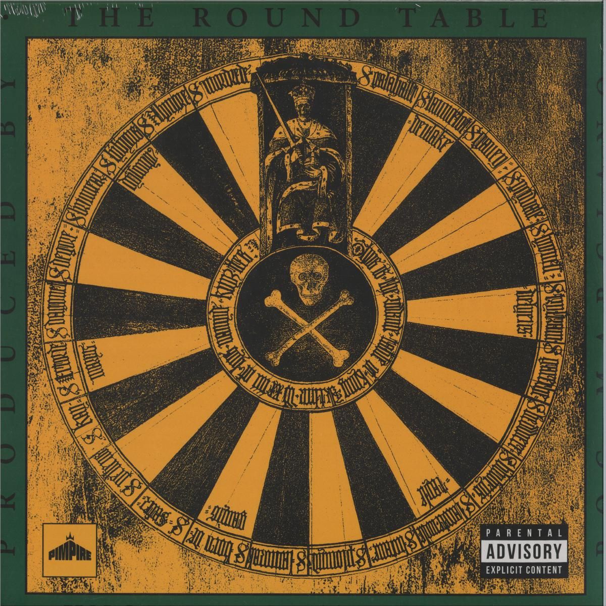 Knowledge The Pirate  &  Roc Marciano - The Round Table (LP 2x12") | RRC Music Co. (RRC-081-A-BK)