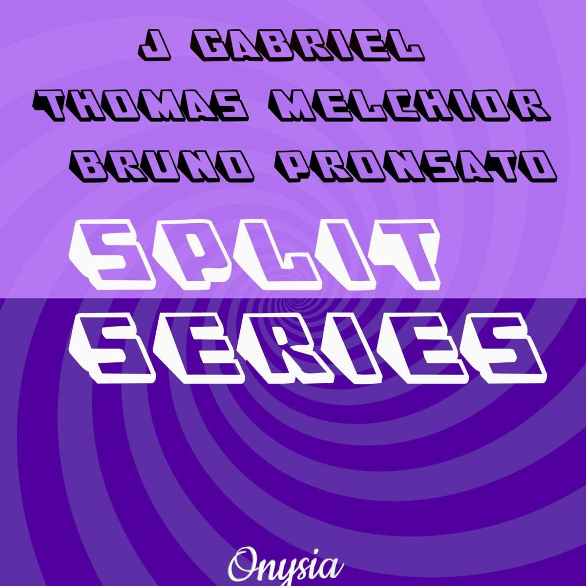 J Gabriel  &  Thomas Melchior  &  Bruno Pronsato - My Soul Is... Onysia Split Series LP | Onysia (ONYSIA013) - main