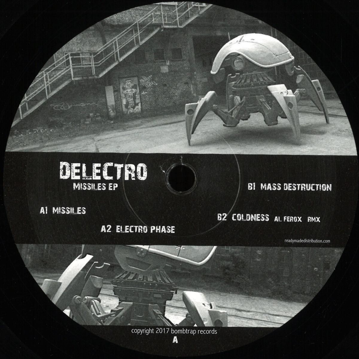 Delectro - Missiles Ep | Bombtrap (BOMB14) - main