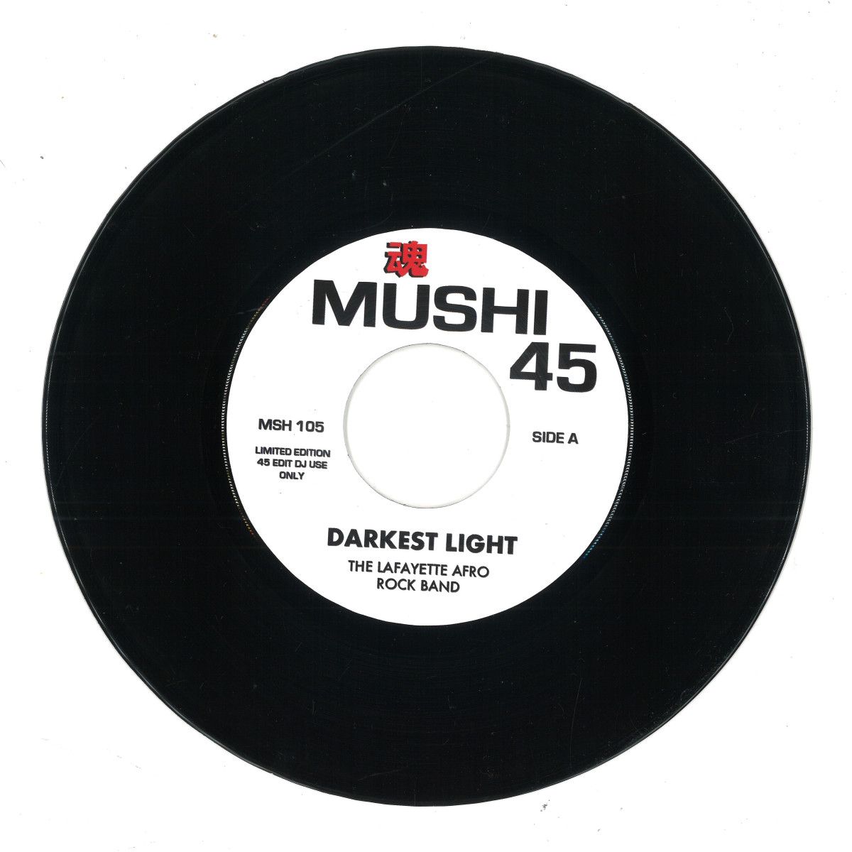 The Lafayette Afro Rock Band  &  The Outlaw Blues Band - Darkest Light / DEEP GULLY | Mushi 45 (MSH105) - main
