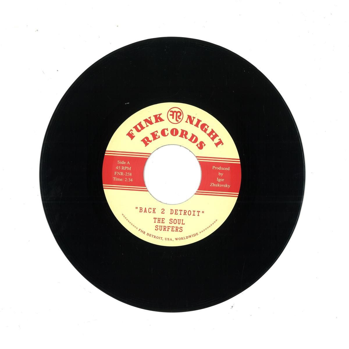 The Soul Surfers - Back 2 Detroit / Ghetto Flower (7") | Funk Night (FNR-258)