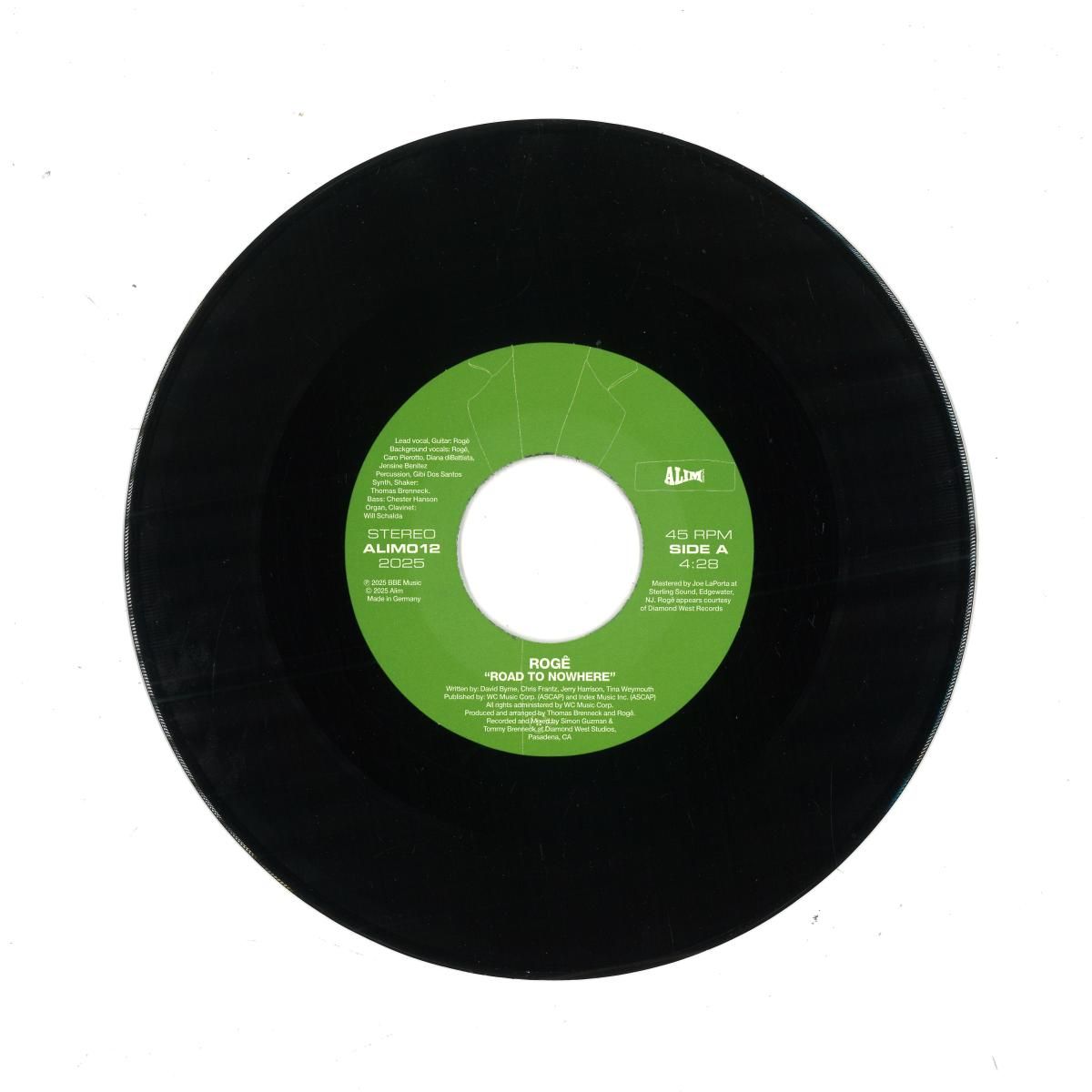 Rogê - Road to Nowhere (7") | BBE Music (ALIM012) - main