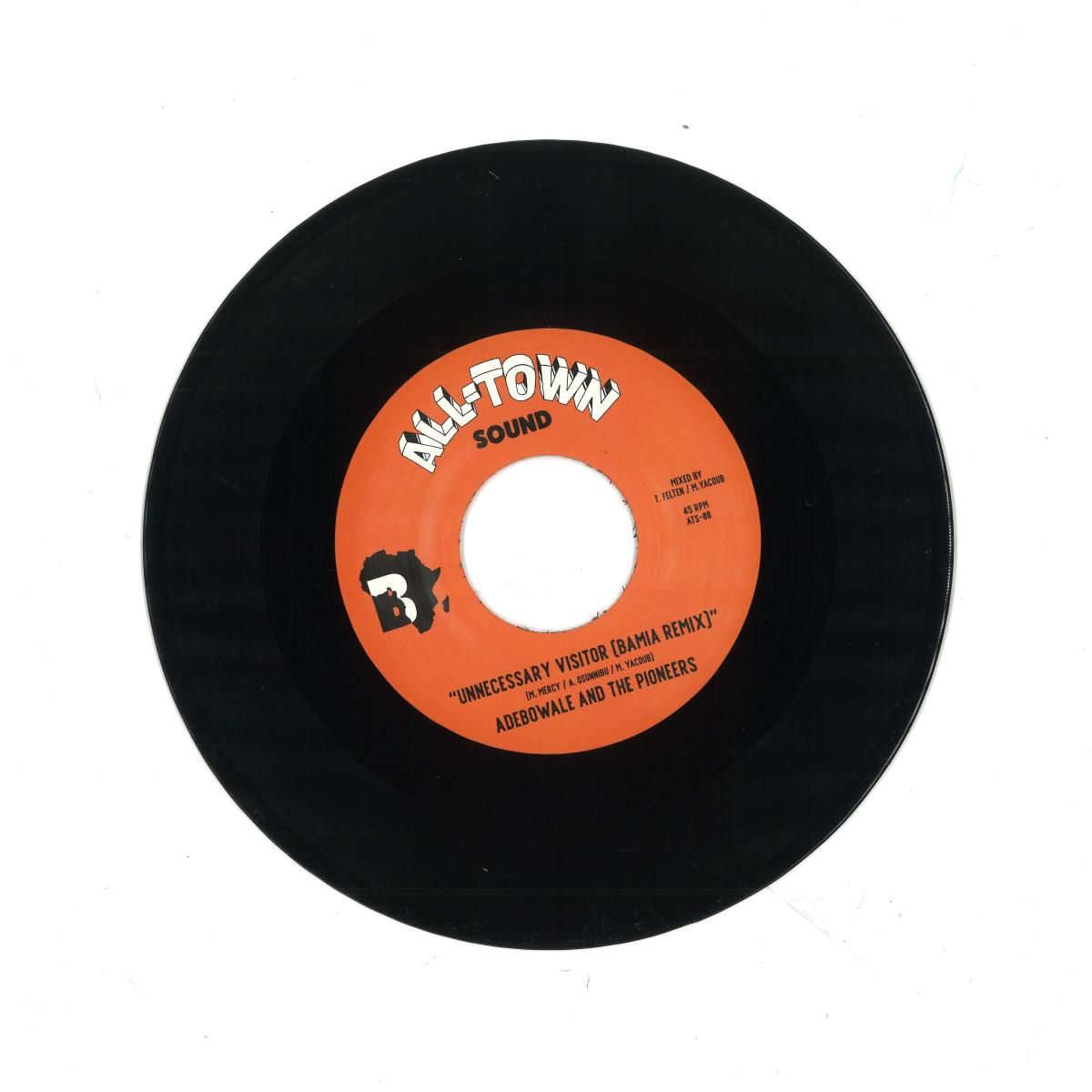 Adebowale  &  The Pioneers - KILOFESE / UNNECESSARY VISITOR (BAMIA REMIX) | ALL-TOWN SOUND (ATSLP8) - main