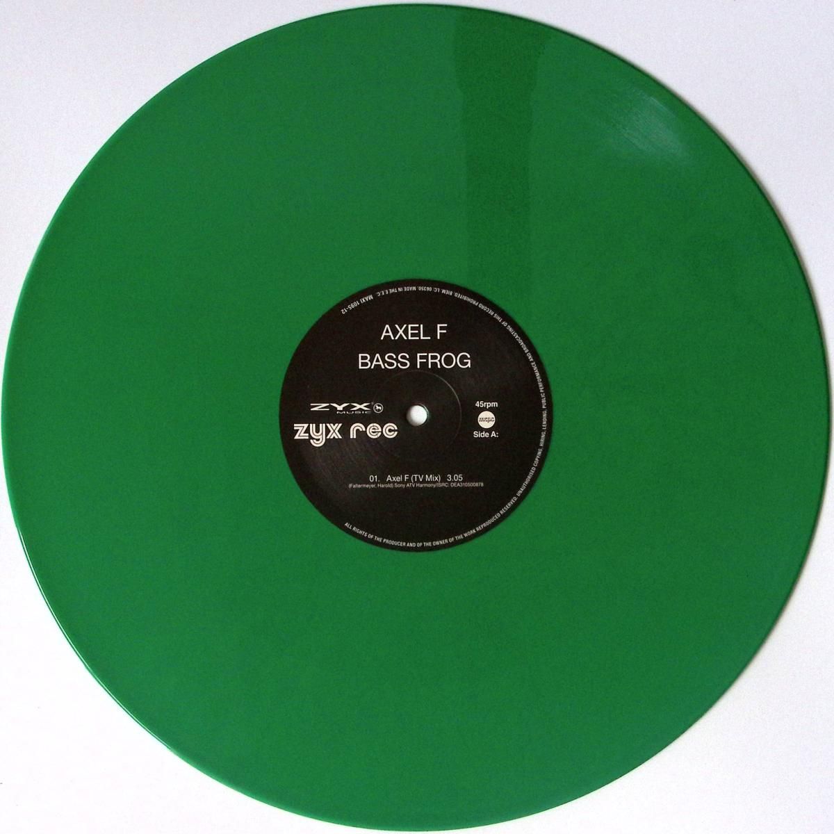 Axel F - BASS FROG | Zyx Music (MAXI1095-12) - main