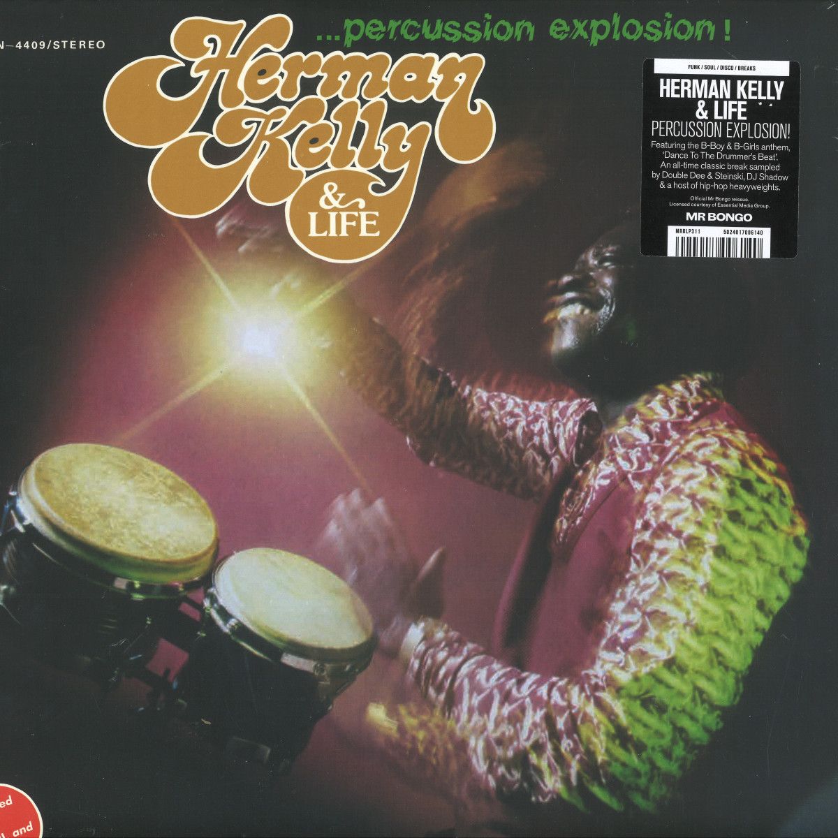 Herman Kelly  &  Life - Percussion Explosion! | Mr Bongo (MRBLP311)
