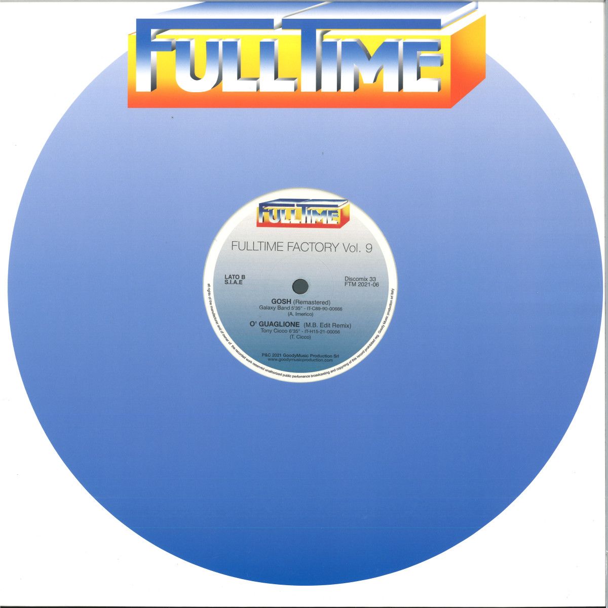 Various - Fulltime Factory Vol. 9 | FULLTIME PRODUCTION (FTM202106)