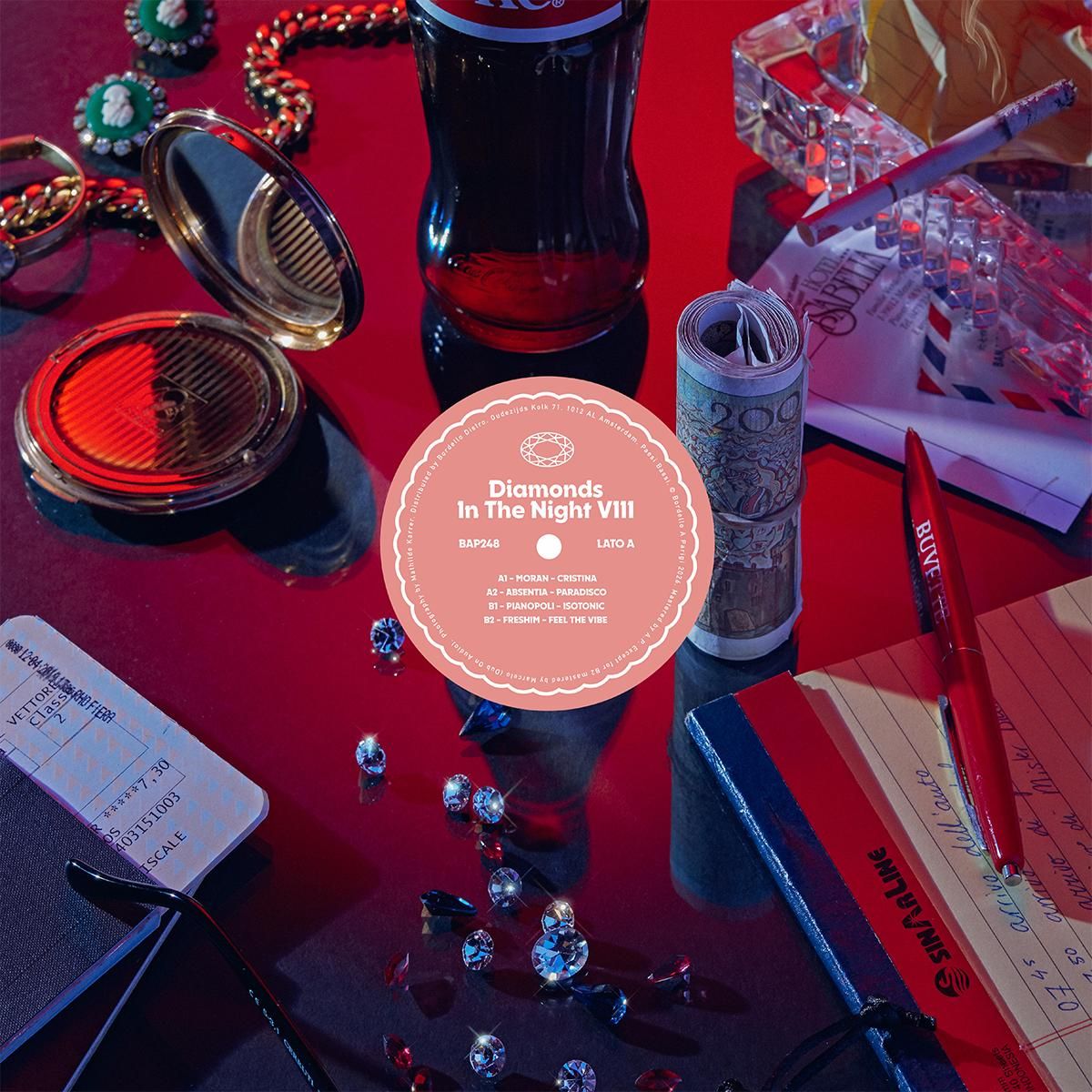 VARIOUS - DIAMONDS IN THE NIGHT VOL. 8 EP | Bordello A Parigi (BAP248) VARIOUS - DIAMONDS IN THE NIGHT VOL. 8 EP | Bordello A Parigi (BAP248)