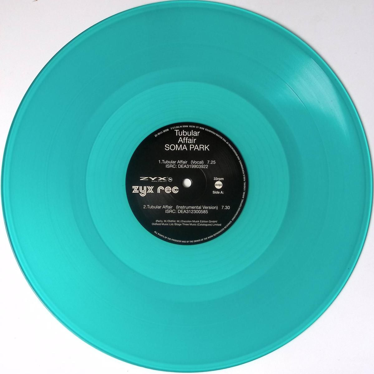 Samoa Park - Tubular Affair | Zyx Music (MAXI1110-12)