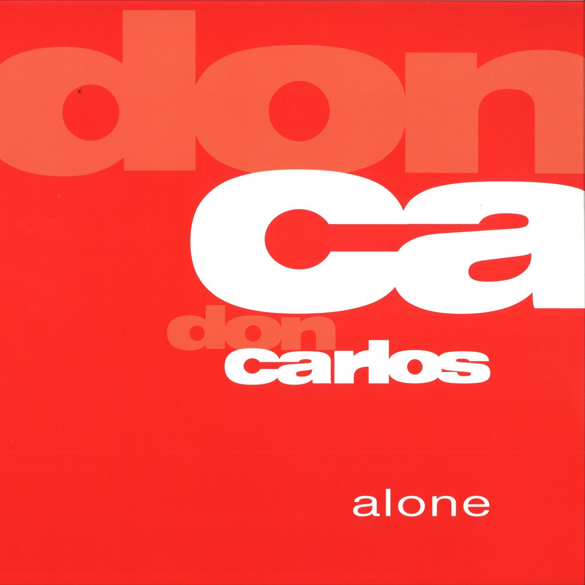 Don Carlos - Alone | Groovin Recordings (GR-1205)