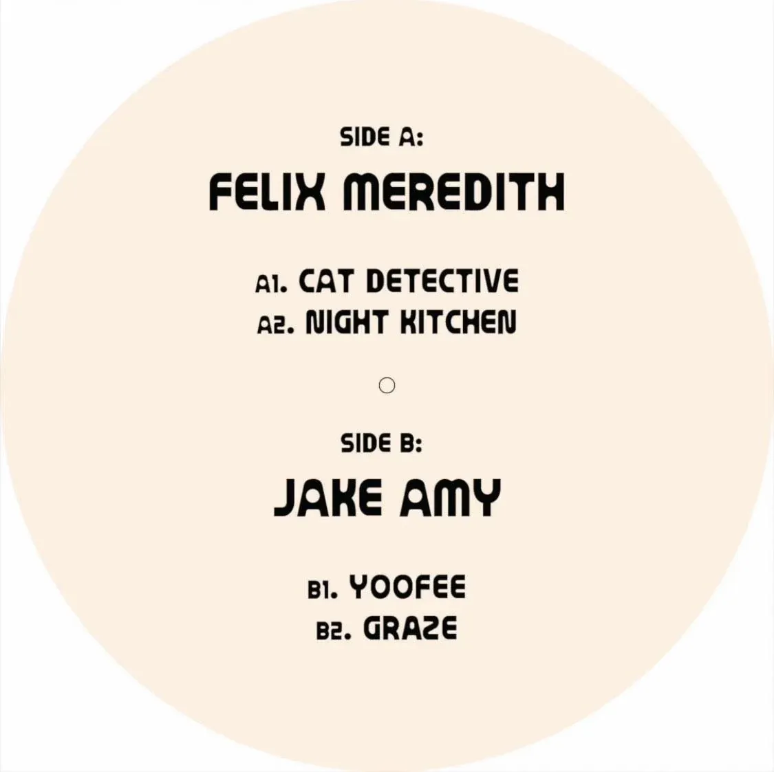 Felix Meredith & Jake Amy - Cat Detective / Yoofee | Wax Museum Records (WMR-024) - main Felix Meredith & Jake Amy - Cat Detective / Yoofee | Wax Museum Records (WMR-024) - main