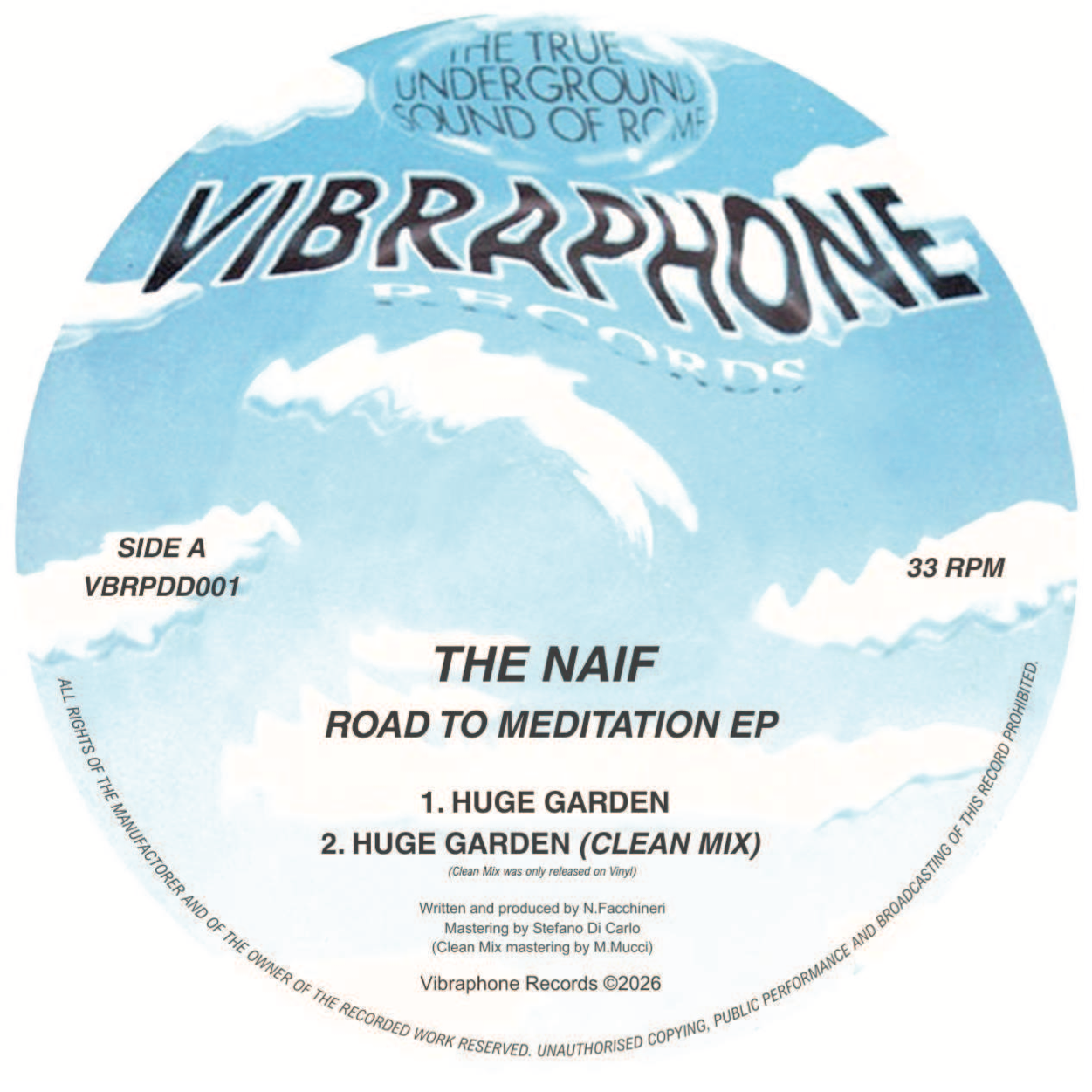 The Naif - Road to the Meditation Ep | Vibraphone (VBRPDD001) - 2