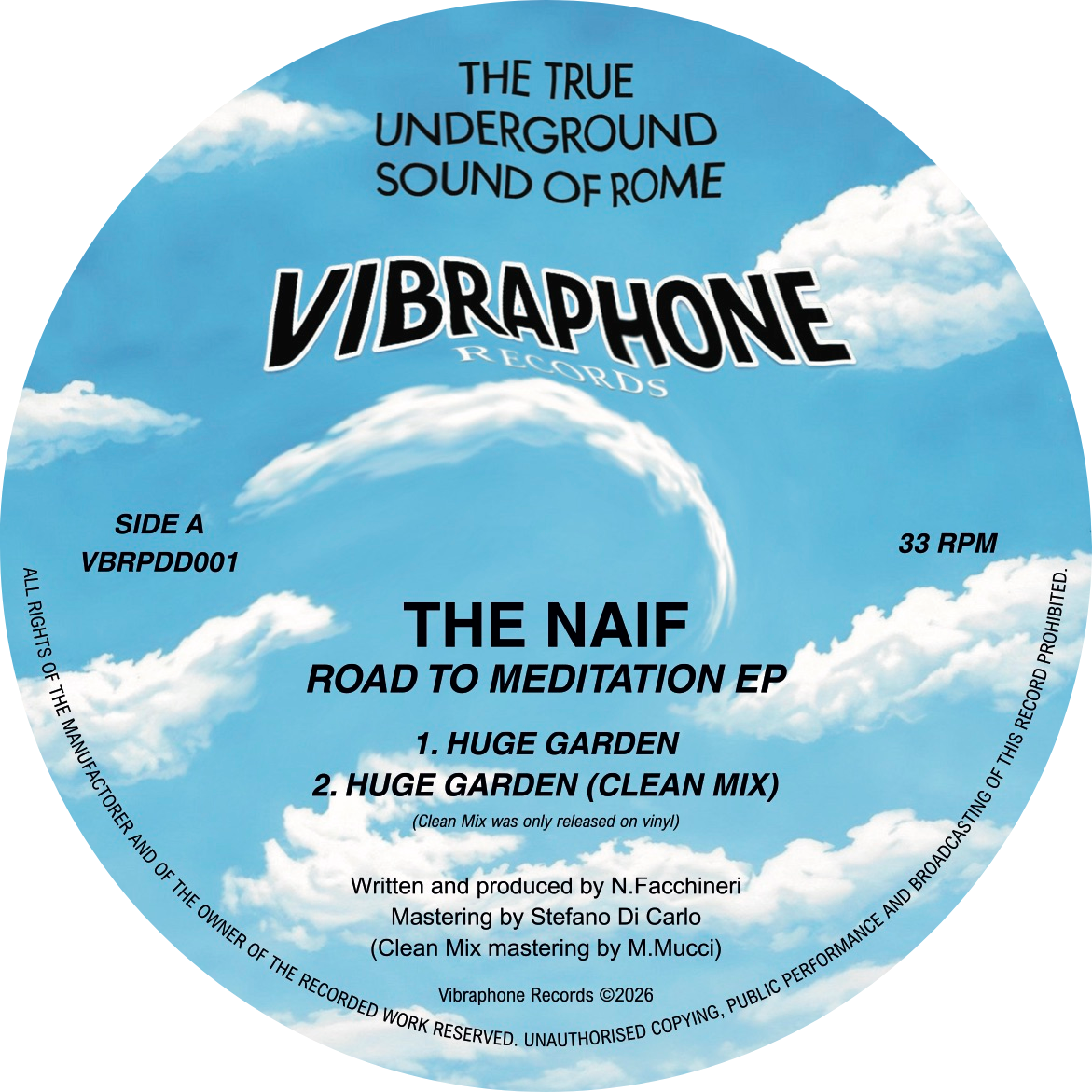 The Naif - Road to the Meditation Ep | Vibraphone (VBRPDD001)