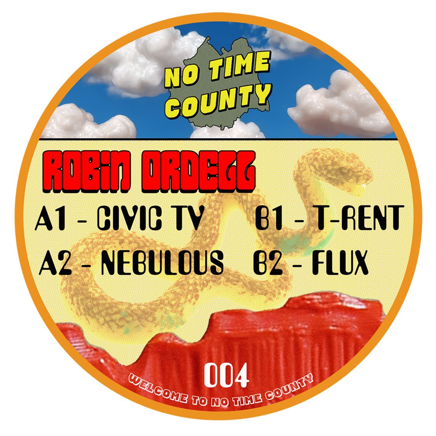 Robin Ordell - Civic TV EP | No Time County (NTC004) - main