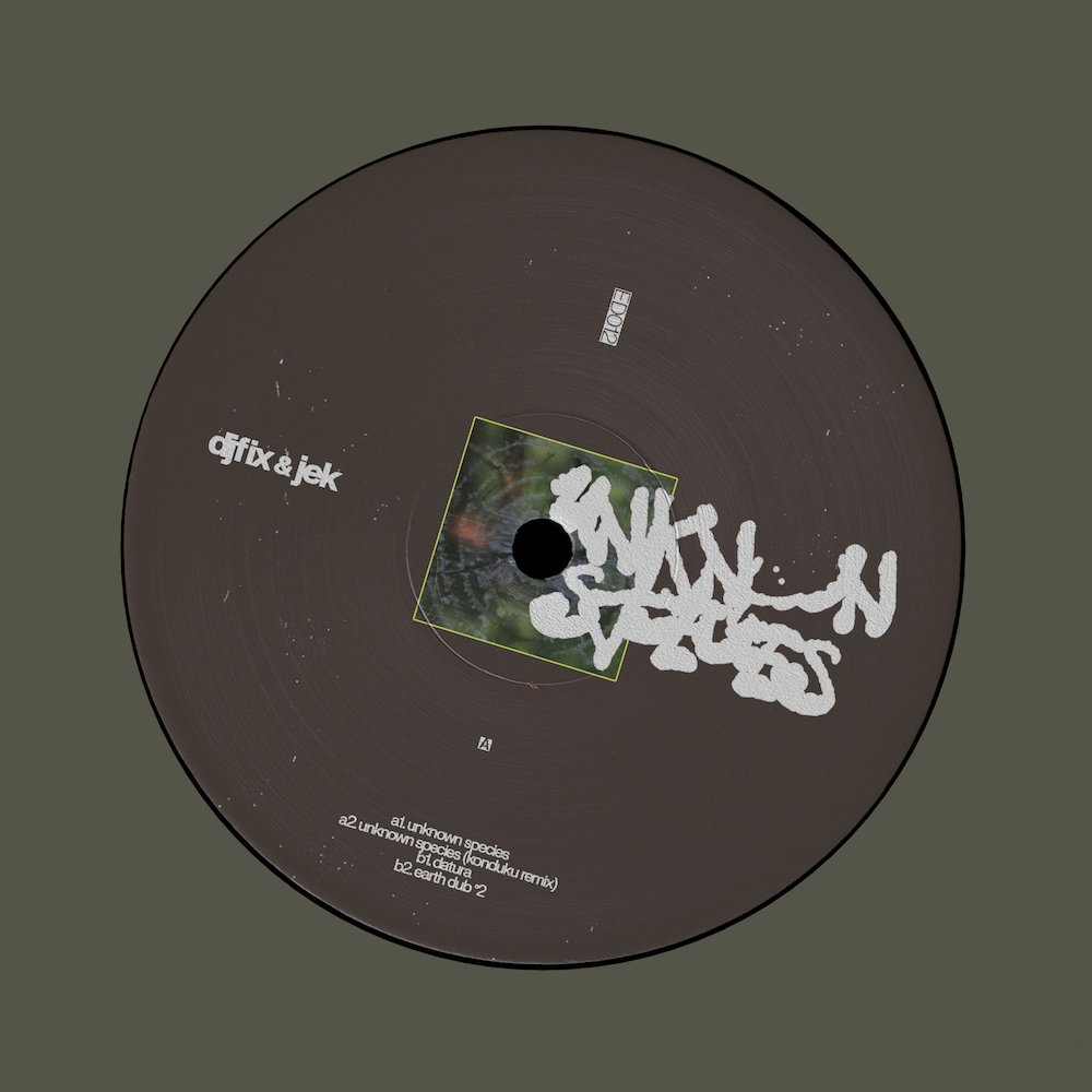 djfix & Jek - Unknown Species | Earth Dog Records (ED012) djfix & Jek - Unknown Species | Earth Dog Records (ED012)