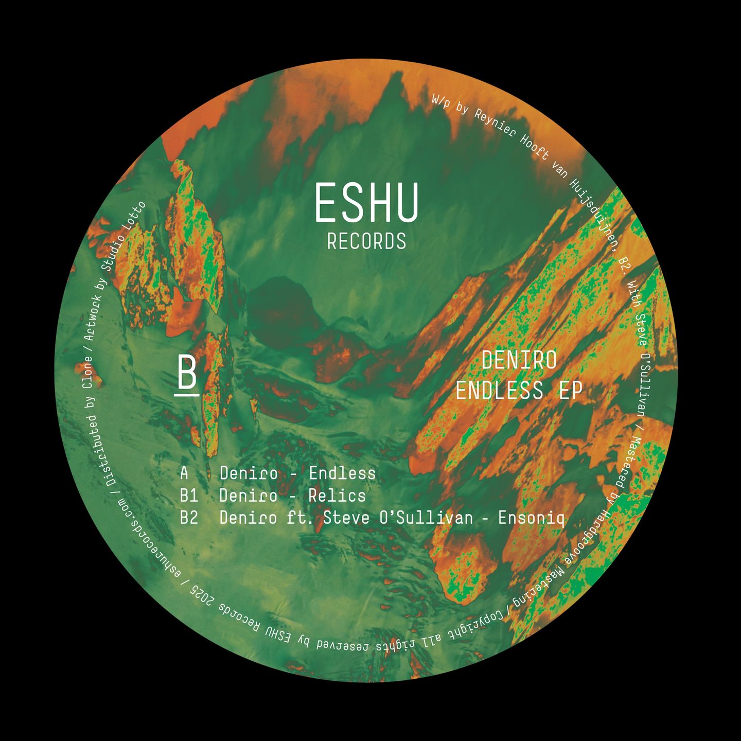 Deniro  &  Steve O'Sullivan - Endless | ESHU Records (ESHU020) - main