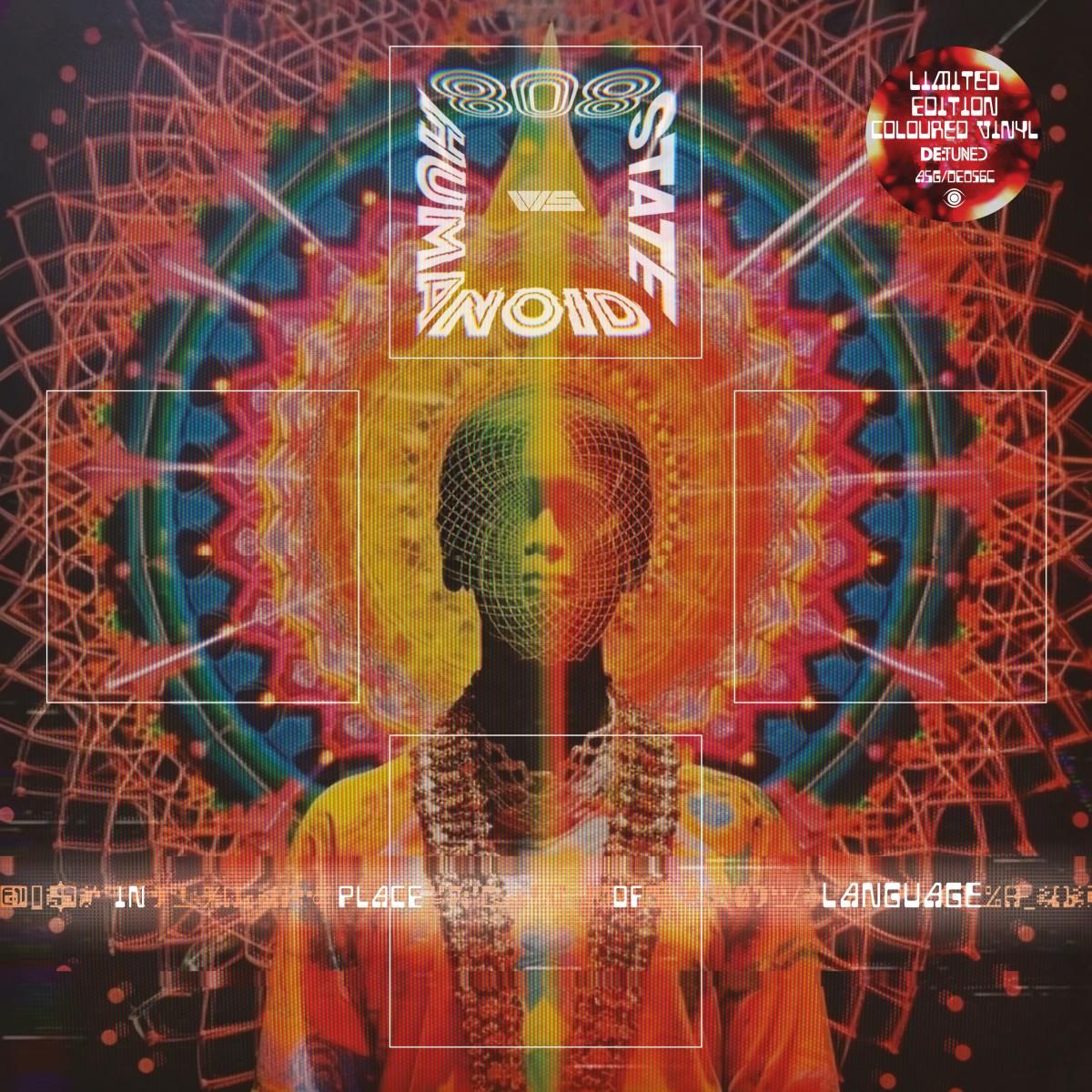 808 State vs. Humanoid - In Place Of Language (orange marbled vinyl) | De:tuned (ASGDE056C) - main