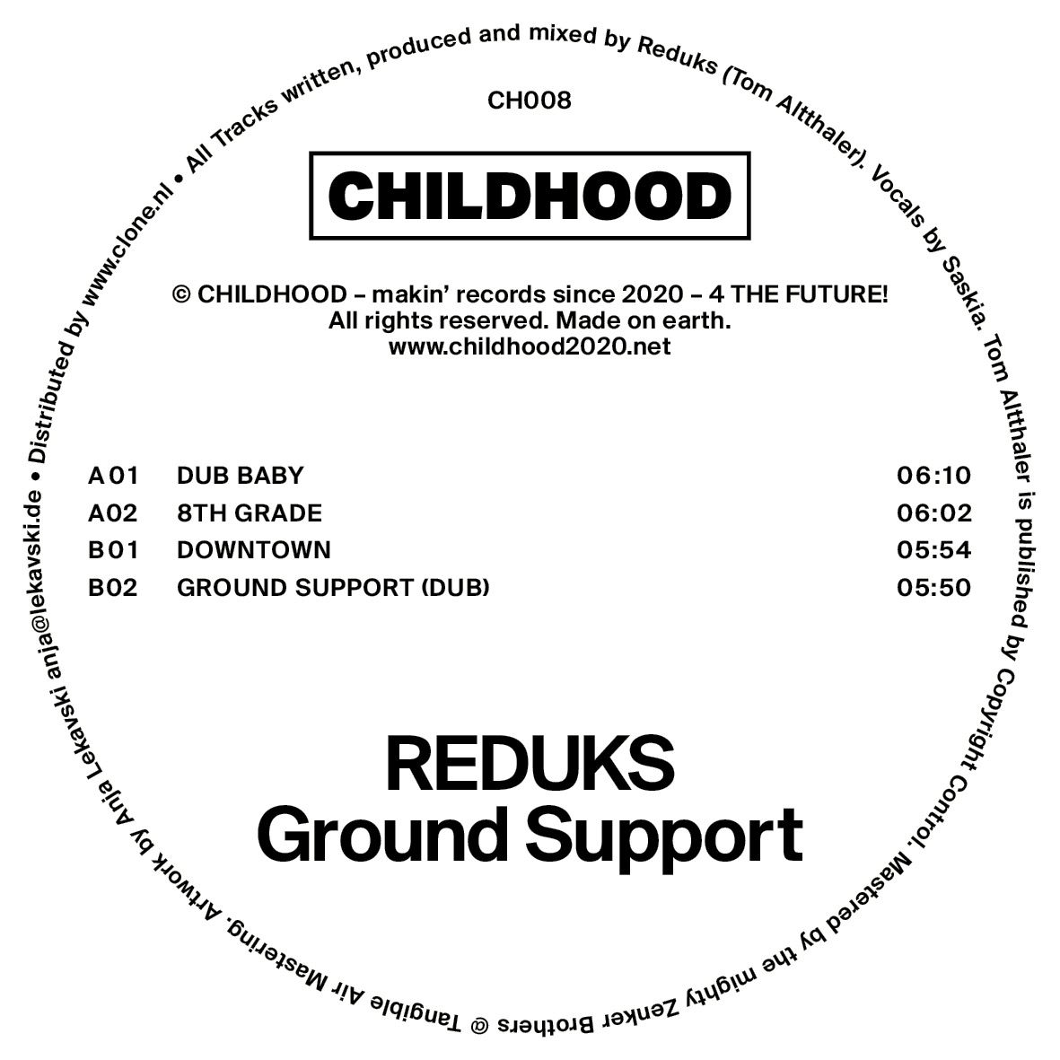 Reduks - Ground Support | childhood (CH008)