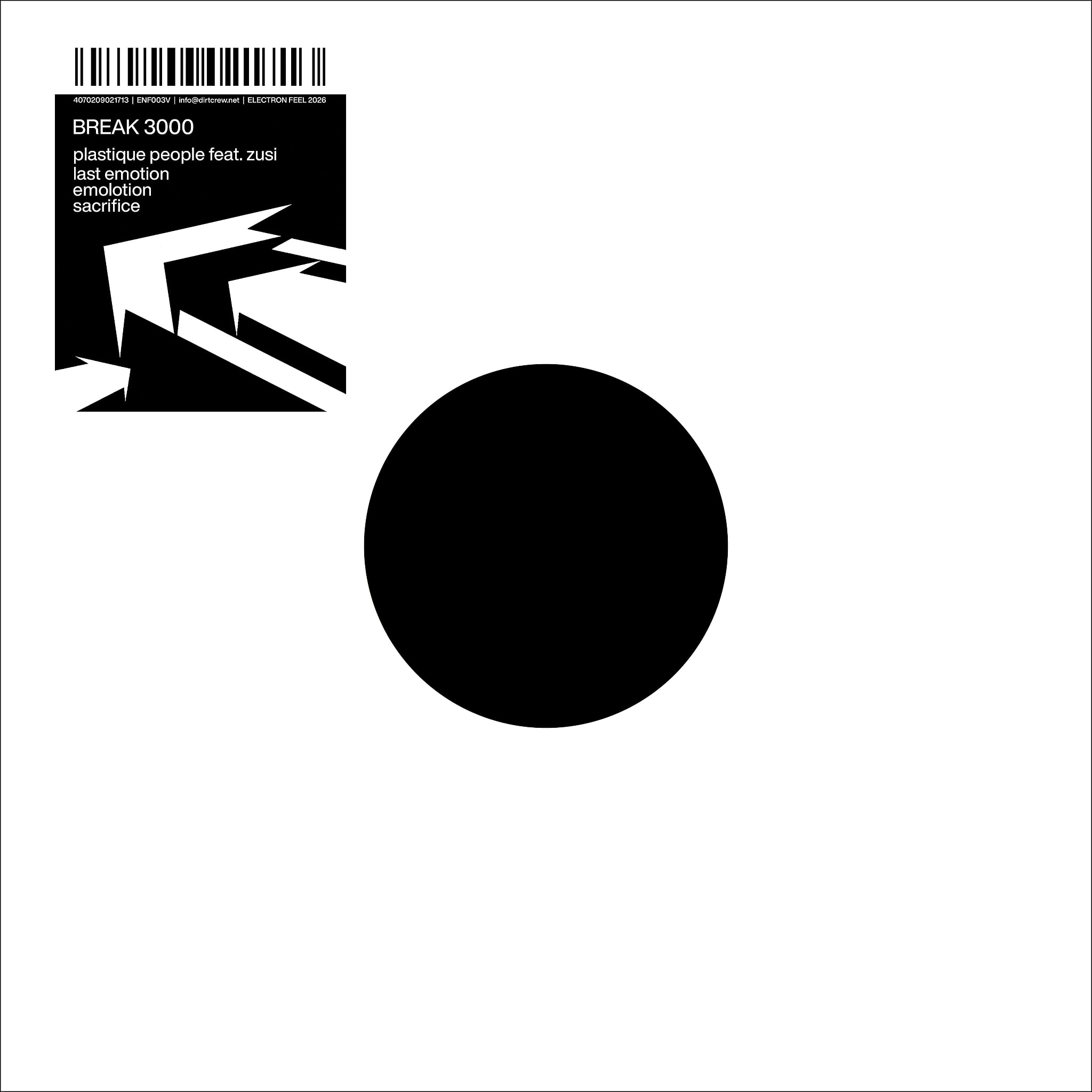 Break 3000 - Plastique People | Electron Feel (ENF003V) - main Break 3000 - Plastique People | Electron Feel (ENF003V) - main