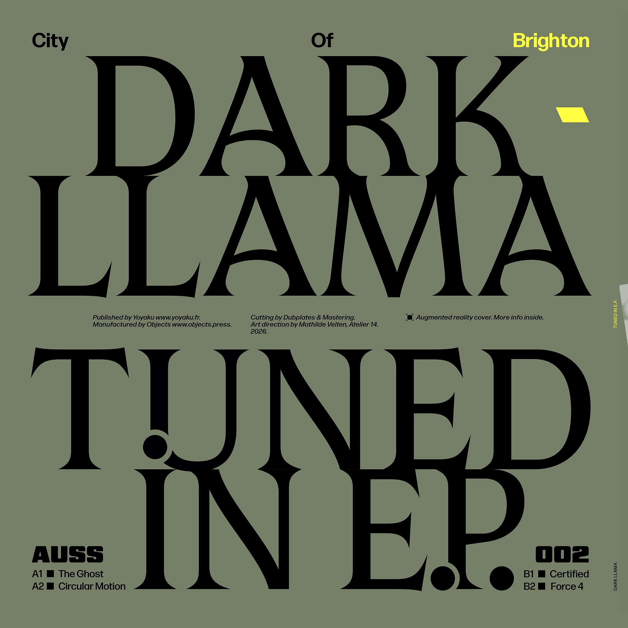 Dark Llama - Tuned In E.P. | Blueprint ARchives (AUSS002) - 2